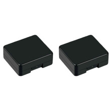 2X Batteriskyddande Förvaringsboxfodral med TF-Korthållare för  Hero 11 10 9 8 7 6 5