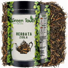 Sort løs te Black Needle lige sorte gyldne blade 50 g