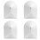 4X Glass Break Sensor Detector for Alarm System Wired Glass Break Sensor 1