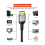 Καλώδιο HDMI 2.1 48 Gbps 8K εξαιρετικά υψηλής ταχύτητας με πλεξούδα (1M), 4K@120Hz, 3