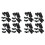 200Pcs for PS4 Analog Cover 3D Shell Thumb Stick Joystick Thumbstick Mushroom Cap for   4 PS4 Controller 1
