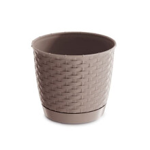 RATOLLA RUND BLOMSTERPOTTE - MOCCA - PP-DRLO300M