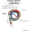 Κοσμήματα 108 χάντρες Mala Chain 7 Chakra Healing βραχιόλι με εξάγωνη δαντέλα και π 5