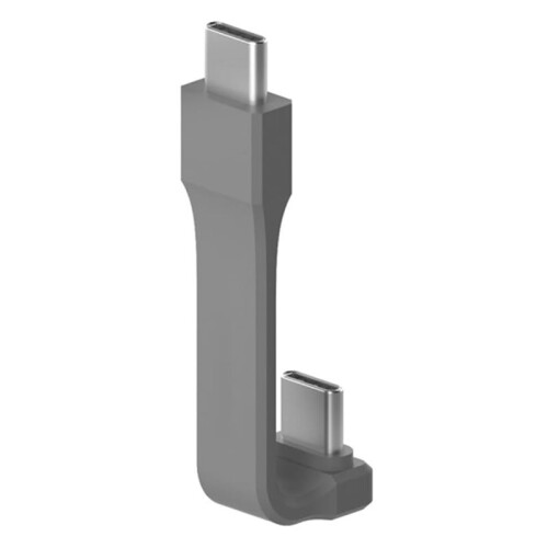 2X 90 Degree Elbow Data Cable TYPE-C to TYPE-C Full-Function Connection Magnetic Hard Disk Box M2 240W 1