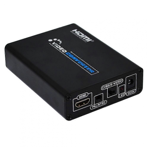 Μετατροπέας HDMI σε Composite / AV S-Video Προσαρμογέας μετατροπέα βίντεο RCA CVBS/L/R, β 1
