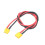 2X XT60 to Adapter Cable XT60 Connector Plug Xt60 Adapter Cam Type Connectors 30cm 5
