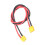 2X XT60 to Adapter Cable XT60 Connector Plug Xt60 Adapter Cam Type Connectors 30cm 6