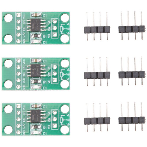3X X9C103S Digital Potentiometer Module 100K 100Th Order Digital Potentiometer Circuit