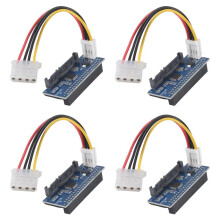 4X IDE to Adapter HDD 3.5 IDE to Hard Disk Converter PATA IDE 40Pin to 22Pin Hard Drive Connector