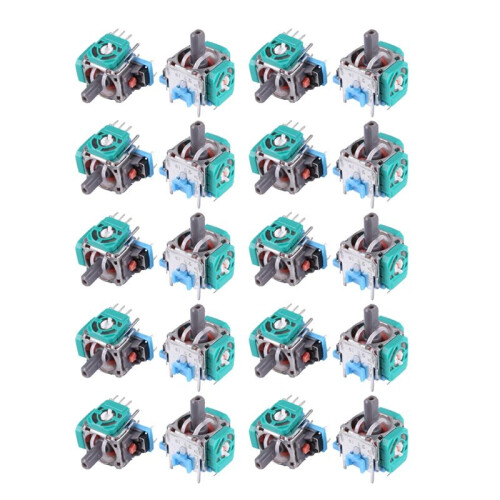 20Pcs/Lot Right / Left Joystick 3D Analog Stick Sensor for  4 PS4 Controller Dualshock 4 Repair Part