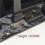 2X Connectors USB 3.2 Front Panel Cable,GEN2x2 Baffle Cable TYPE-E to Chassis Type-C Front C Female 10G/20Gbps A 5