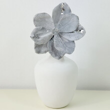 Blomster til juletræet - Sølvmagnolia på en 20 cm høj stang