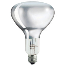 Lâmpada de calor Vermelha BR125 IR 250W E27 230-250V Vermelha