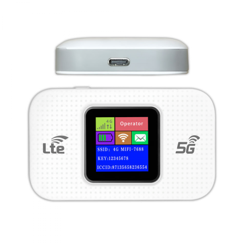 2025 Τελευταίο μοντέλο φορητού Wifi 5g Lte Wifi Mobile Hotspot, φορητό ταξίδι