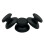 200Pcs for PS4 Analog Cover 3D Shell Thumb Stick Joystick Thumbstick Mushroom Cap for   4 PS4 Controller 8