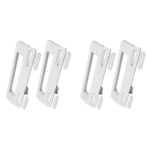 4 Set Replacement Handle Kitchen Appliance Parts Plastic Texture Refrigerator Handles Suitable for Refrigerators Repair