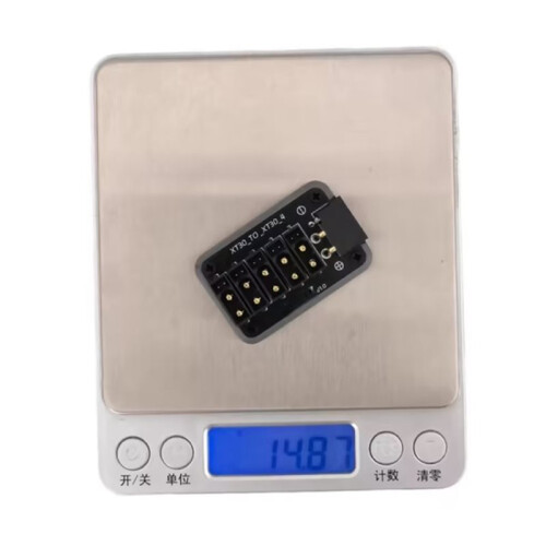 2X 50A XT30 (2+2) Power Distribution Board Support CAN Protocol 5-Channel Output for Robot RC Car/Boat DIY Accessory 2
