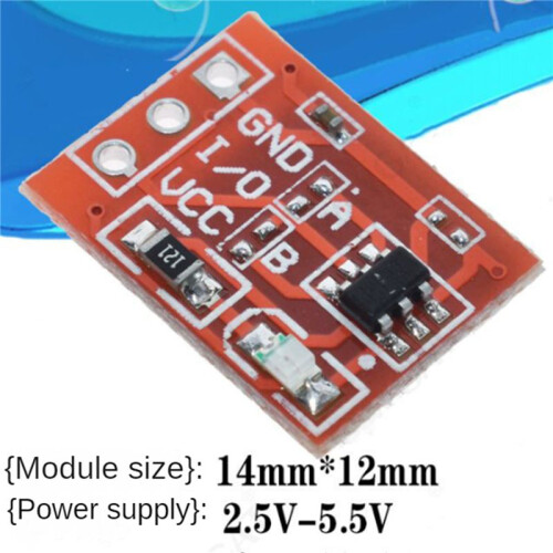 180 StüCk TTP223 Touch-Sensor-Touch-Button-Modul, Selbstsperrender, Punktueller KapazitäTsschalter, Einseitige Transformation 2