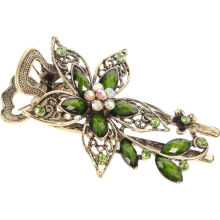 Gearrthóga Gruaige Criostail Seodra Seanré - Le haghaidh Uirlisí Áilleachta Gearrthóga Gruaige (Glas)
