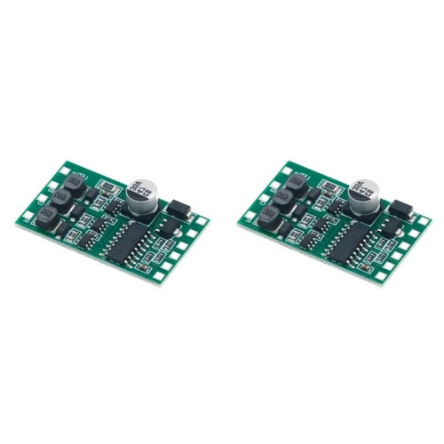 2X DMX512 RGB LED Driver Module - 300mA Constant Current, Adjustable External Control, 3-Channel Full-Color Drive Board