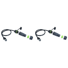 2pcs 100 cm for Starlink Gen3 Ethernet Adapter for Cable Extension to RJ45 Coupler IP68 Waterproof