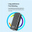 2X Bluetooth5.3 Transmitter Receiver 3.5mm AUX Wireless Adapter Stereo with Digital Display 10