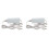 2X Replacement AC Power Supply Adapter Gamepad Controll Power Charger for  WiiU Game Console EU Plug 1