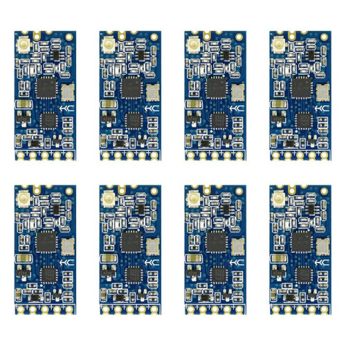 8X HC-12 433Mhz SI4463 Wireless Serial Port Module 1000M Replace  HC12