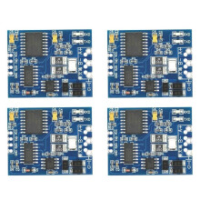4X 3.3V 5V TTL UART to RS485 Isolated Interface Converter Module Single-Chip Serial Port UART Industrial