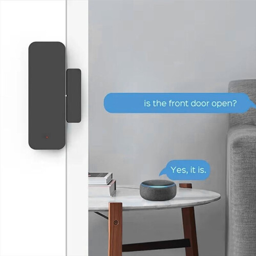 2X Tuya Wifi Door Sensor Window Entry Sensor Security Burglar Magnetic Sensor Alarm  Life for APP Remote Control 1