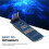 3X Weergavemodule 0,91 Inch SSD1306 OLED-Weergavemodule OLED-Schermdriver  3,3 V, Wit Lettertype 6