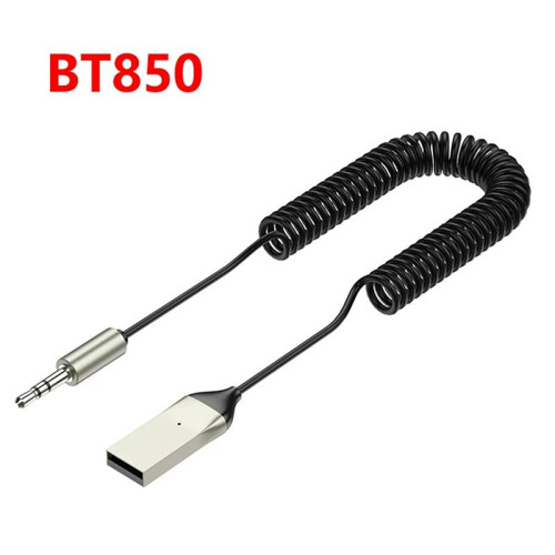 5X  Transmitter Receiver Car AUX 3.5mm  5.0 Adapter Audio Cable for Car Speaker Receiver BT Transmit 2