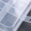 12Pcs 10-Slot Tragbare Kunststoff-Widerstände Electronic Component Case Box 8