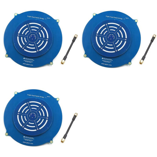 3X TRIPLE FEED PATCH ARRAY 5.8G Receiving Antenna FPV Traverse Machine Left and Right Rotation Compatible Antenna,B