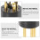 20 Stuks 3-Pins Vergulde Connector voor Microfoon KTV Audioconversie-Adapter Luidsprekermicrofoonaccessoires 4