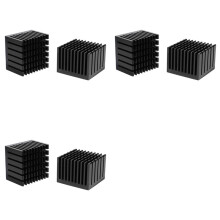 6 Pcs 40X40X30mm Aluminum Heatsink Radiator Heat Sink Cooling for Electronic Chip LED with Thermal Conductive