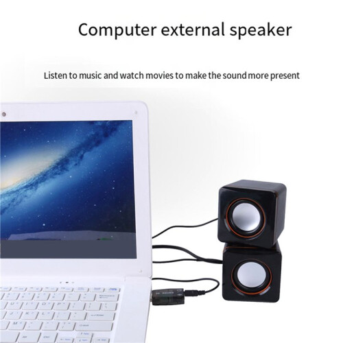 2X External USB Sound Card 3D Audio Headset Microphone Adapter for PC Desktop Support for Three-Dimensional Sound 2