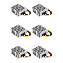 6X Convertidor de 48V - 48V A 24V 20A Transductor de Fuente de Alimentación Reductor Transformador de Voltaje del Regulador Buck