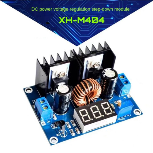 3X LED Voltmeter PWM Adjustable 4-38V to 1.25-36V Step-Down Board Module XL4016 8A 250W - Power Drop Module 2