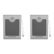 2X SIP 15W POE Netwerk-IP-Pagingluidspreker PA-Systeem voor Scholen met PoE-Wandmontage