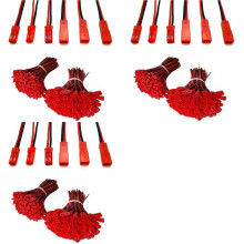 150 Pairs 10cm JST Connector Plug Cable Male+Female for RC Battery,JST Pair of Plug with Cord