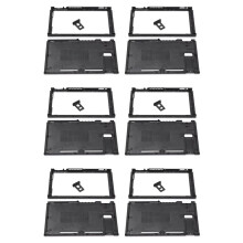 6X Replacement Shell for   Top Bottom Shell Game Card Tray for Nintedo