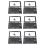 6X Replacement Shell for   Top Bottom Shell Game Card Tray for Nintedo 1