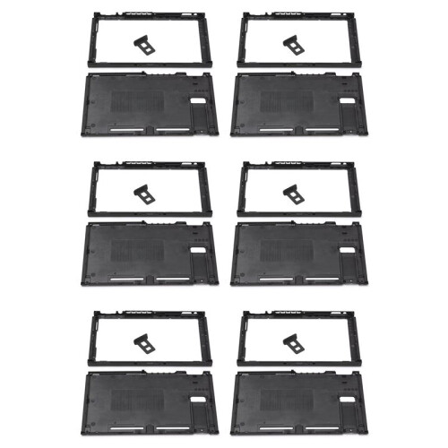 6X Replacement Shell for   Top Bottom Shell Game Card Tray for Nintedo