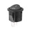 40 Pcs SPST Black Button /Off Round Rocker  AC 6A/125V 3A/250V 5
