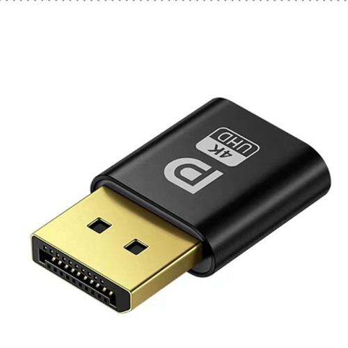 6X 4K  Dummy Plug DP Display Adapter EDID Headless  Emulator Desktop Accessories 2