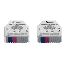 2X GLEDOPTO GL-C-301P ZigBee3.0 Pro+ Ultra 5 in 1 LED Strip Controller APP Voice Control for RGBCCT RGBW WWCW