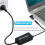 6X 65W PD  Female Input to USB Type C Male Power Charging Adapter for Phones,Tablets, Laptops(Black 7406 B) 5