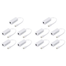 10X Scheda di Rete USB Type-C un RJ45 100M Convertitore Scheda di Rete Senza Driver Adattatore Cavo di Rete Adattatore Ethernet A