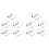 10X Network Card USB Type-C to Rj45 100M Driver-Free Network Card Converter Network Cable Adapter Ethernet Adapter A 1
